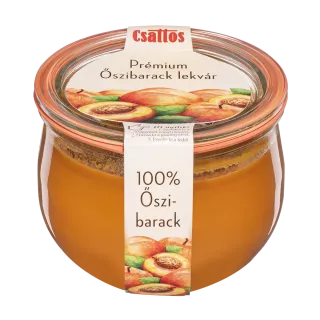 Csattos Prémium Őszibarack lekvár