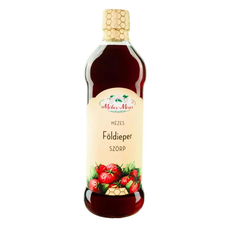 Mézes Földieper Szörp DRS