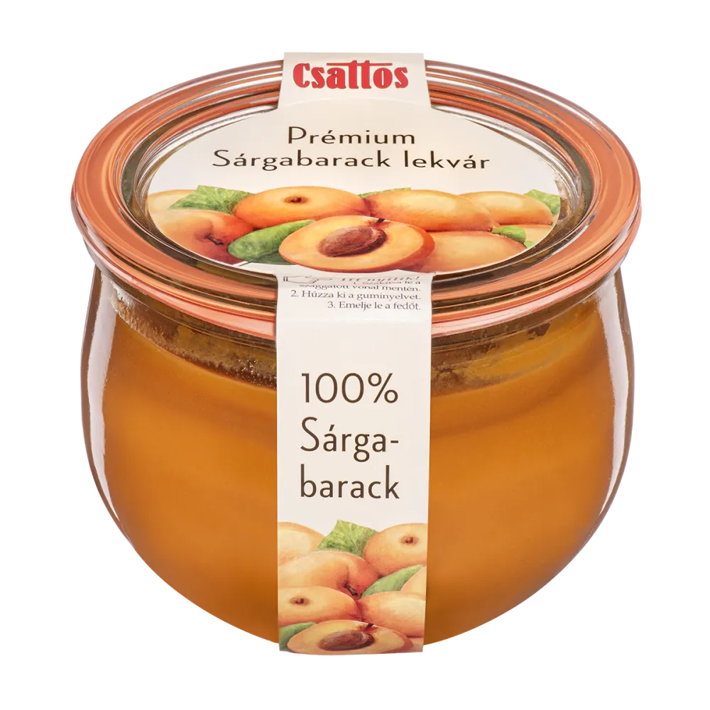 Csattos Prémium Sárgabarack lekvár