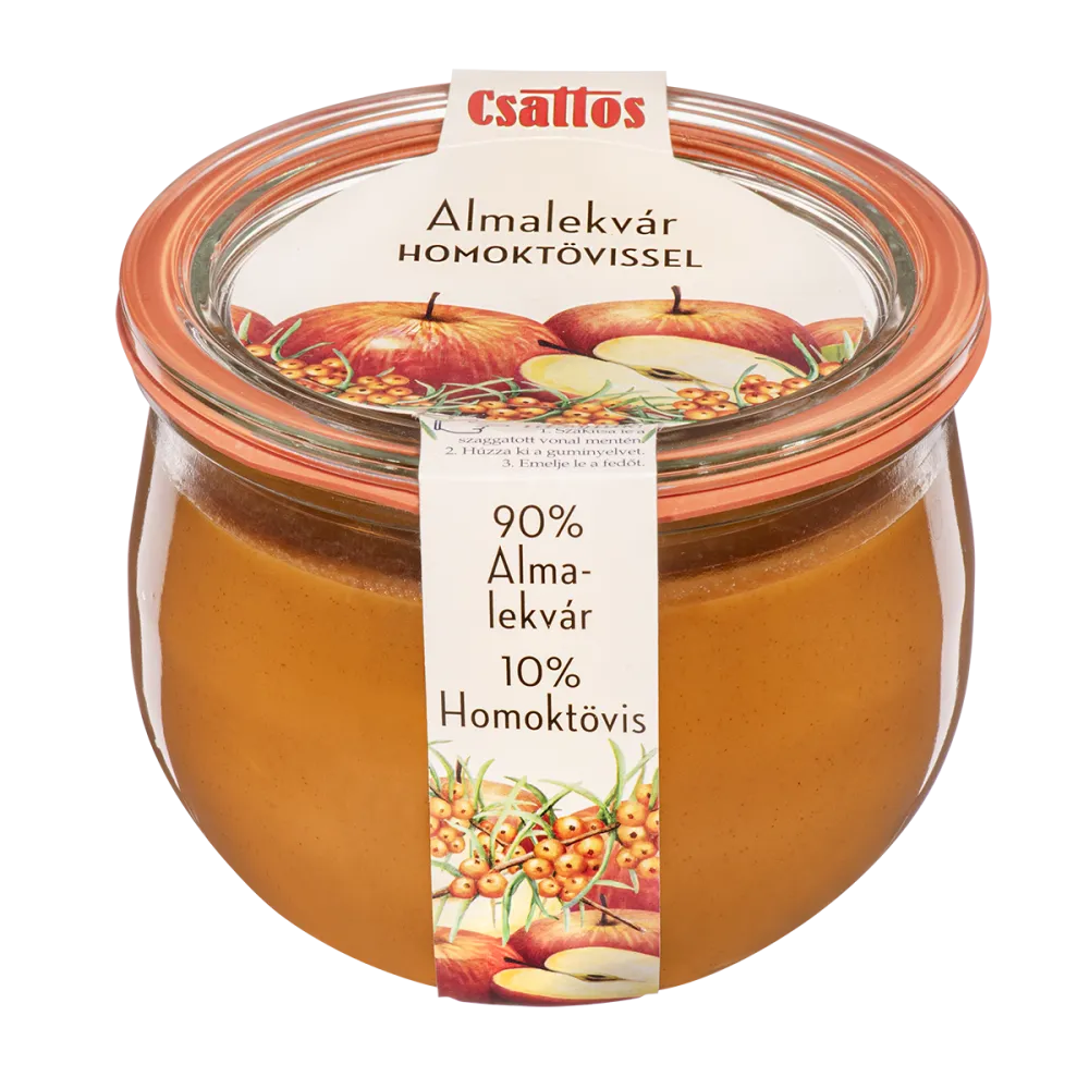 Csattos Almalekvár homoktövissel